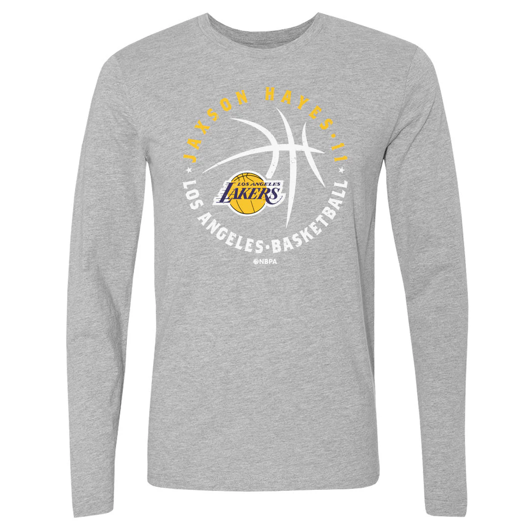 Jaxson Hayes Los Angeles Lakers Player Ball WHT - Image 2