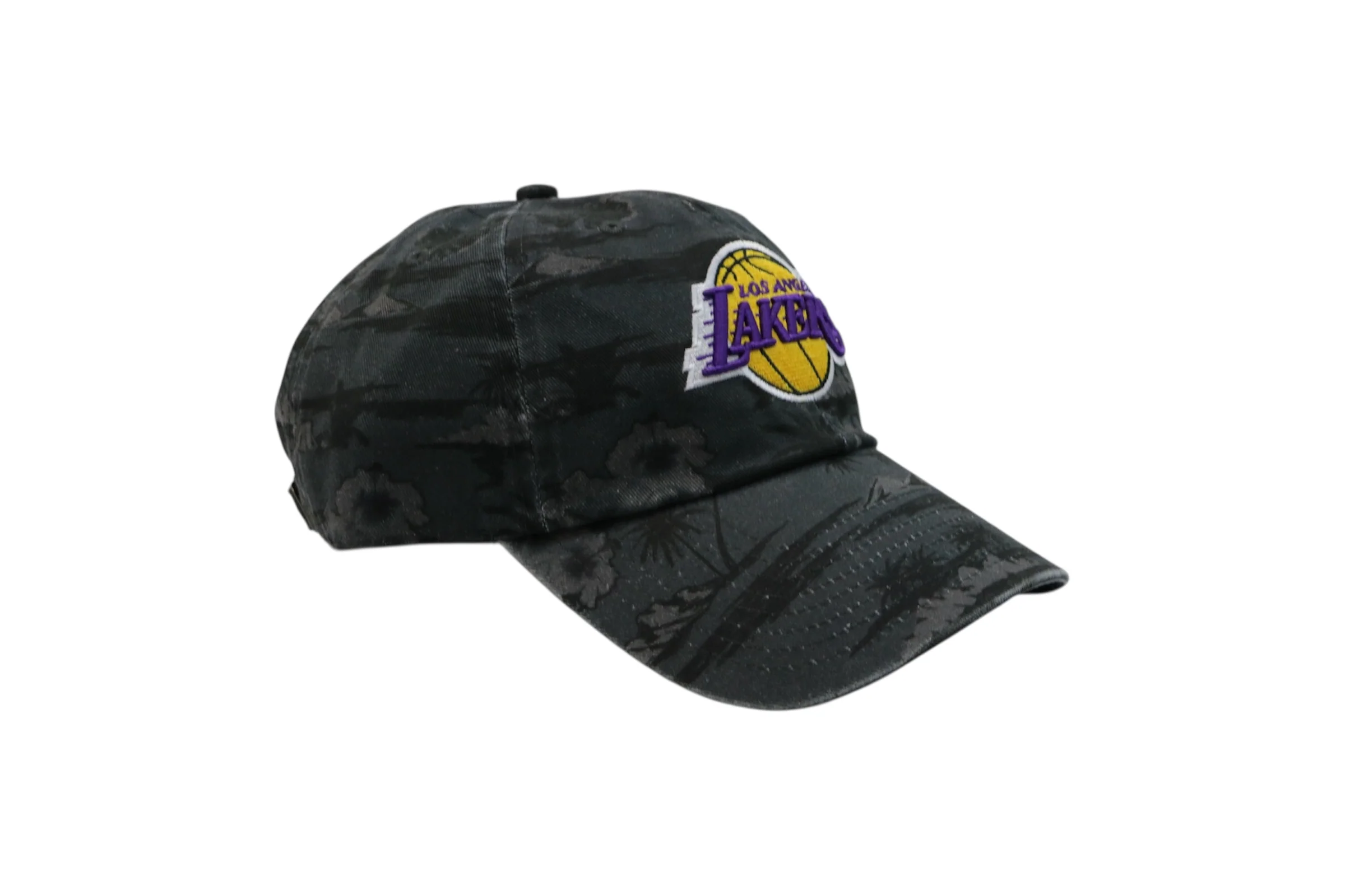 LA Lakers 47 Fiji Tropical Clean Up Adjustable Hat - Image 3
