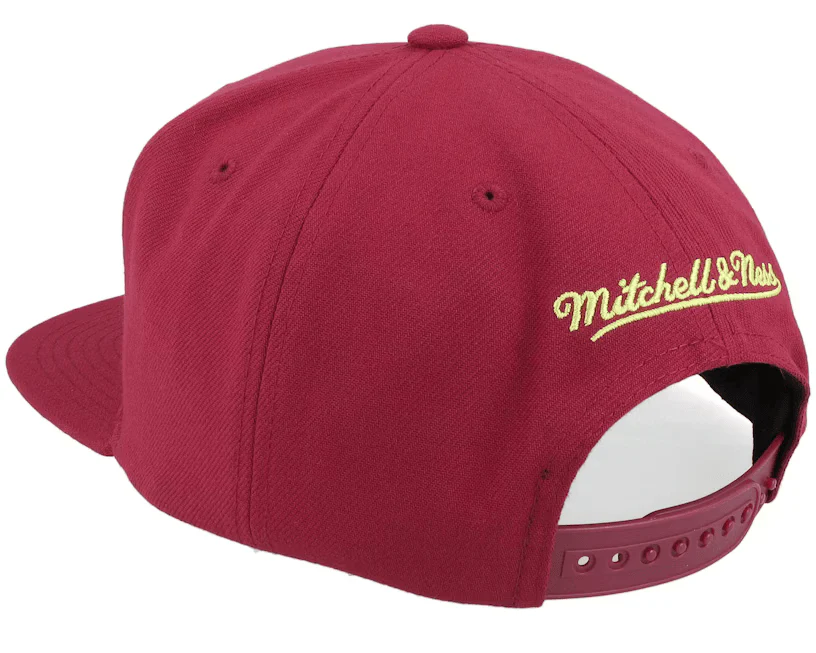 Lakers Merlot Shine Snapback Hat - Image 4