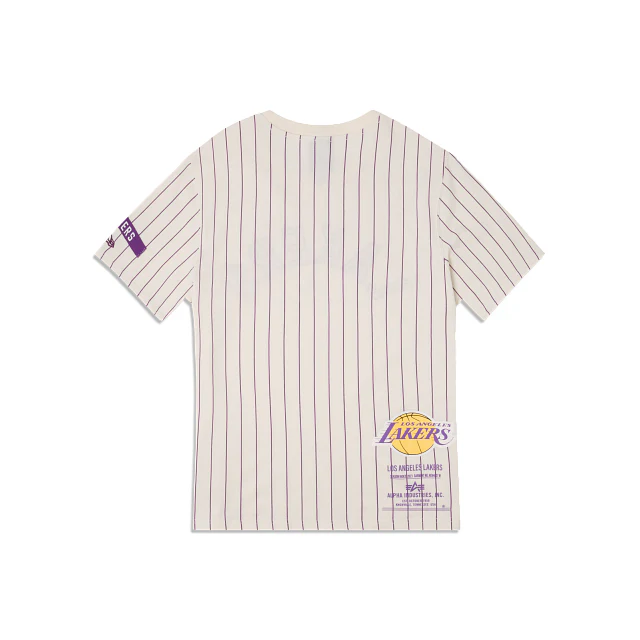 Lakers x Alpha Industries Stripe SS Tee - Image 2