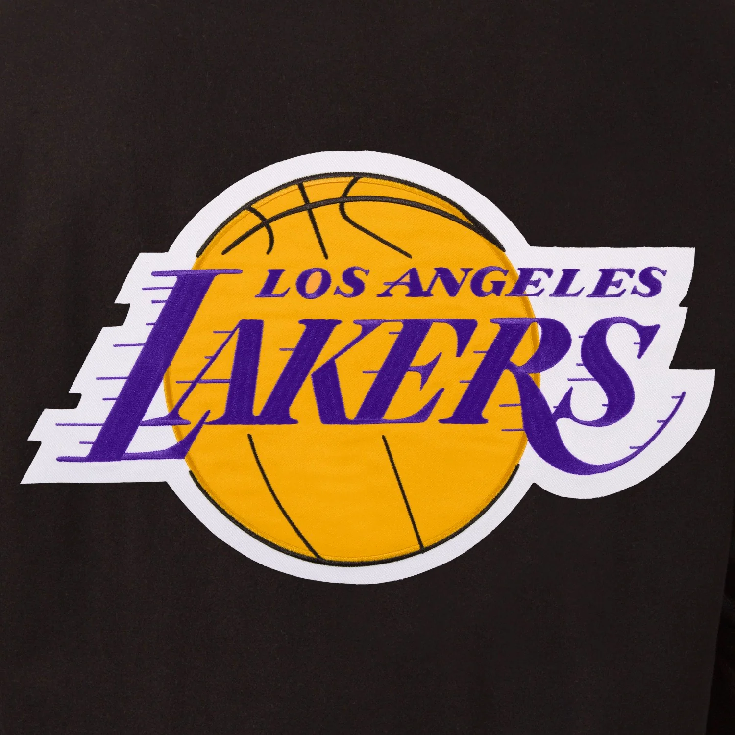 Los Angeles Lakers Wool and Leather Jacket - Image 5