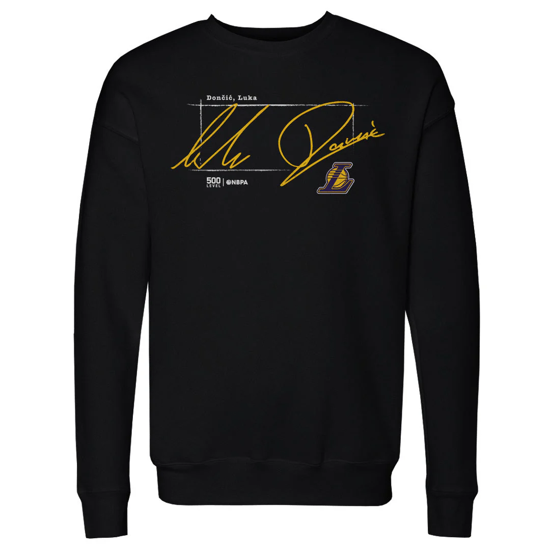 Luka Doncic Los Angeles Lakers Signature WHT - Image 2